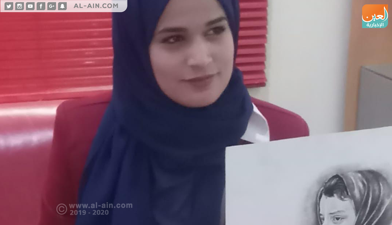 إحدى الرسومات التي تعبر عما تعرض له أهالي غزة