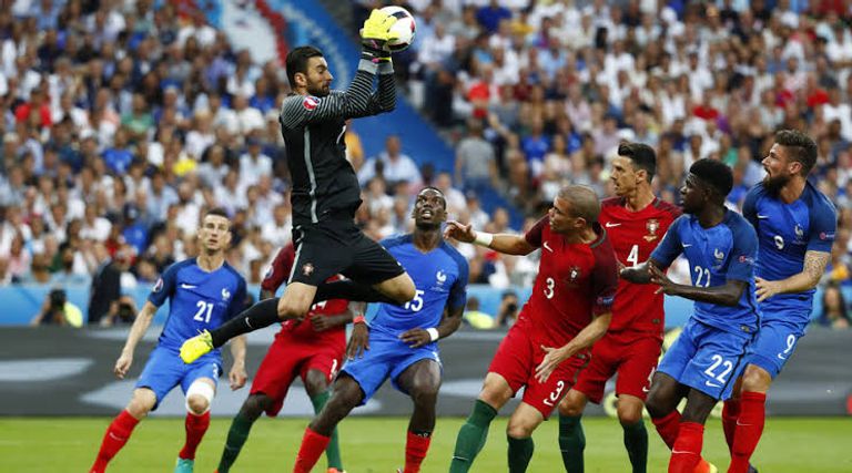 فرنسا والبرتغال كأس الأمم الأوروبية