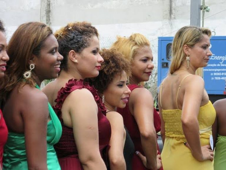 السجينات المشاركات في المسابقة