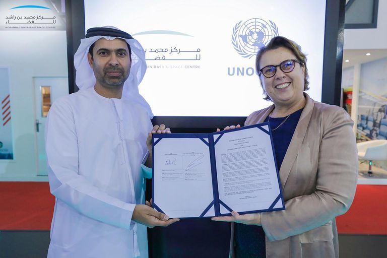 مذكرة التفاهم تهدف إلى تعزيز استدامة أنشطة الفضاء