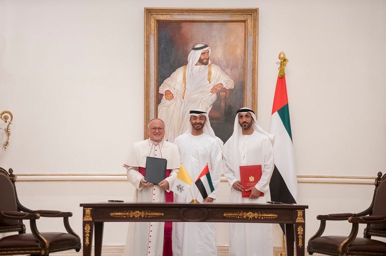 توقيع "الإعلان المشترك بشأن الصحة العالمية" في أبوظبي