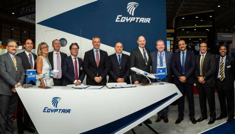 "مصر للطيران" تضم 9 ناقلات جديدة إلى أسطولها 