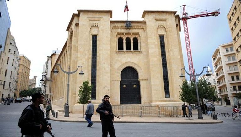 مقر البرلمان اللبناني تحت حراسة أمنية مشددة في بيروت