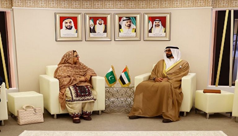  وزير الدولة الإماراتي لشؤون الدفاع ووزير دفاع إثيوبيا