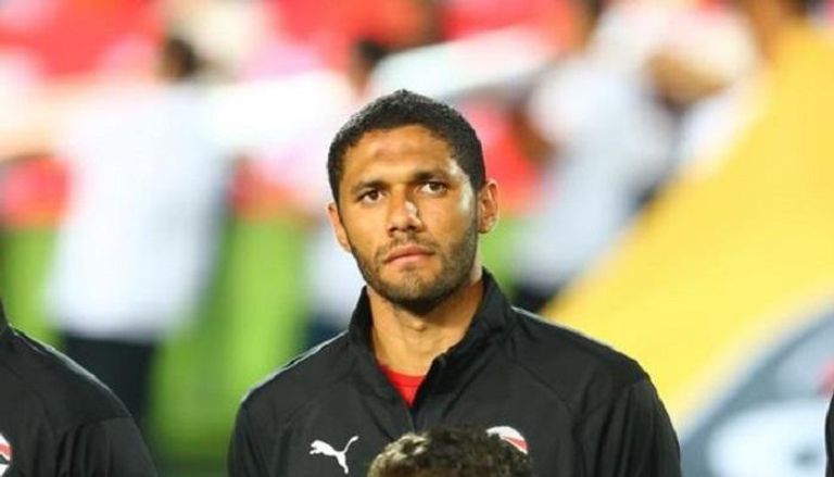 محمد النني لاعب وسط منتخب مصر
