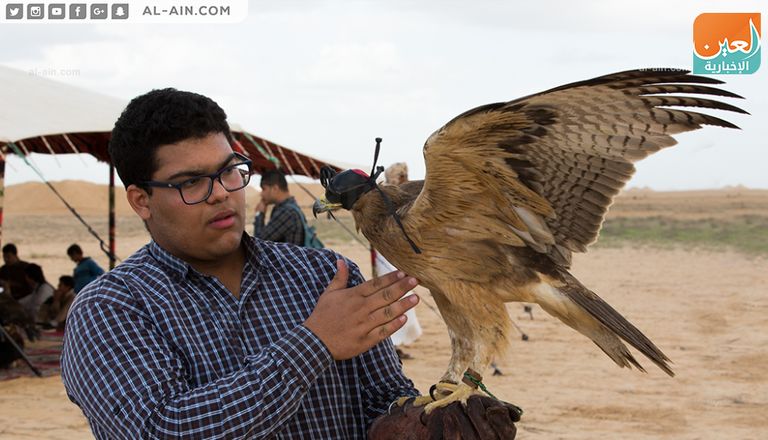 شعبان الحبوني أقدم صقاري مصر