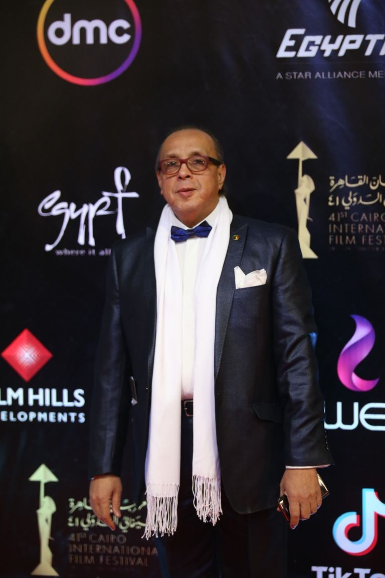 هنا شيحة في افتتاح مهرجان القاهرة السينمائي 