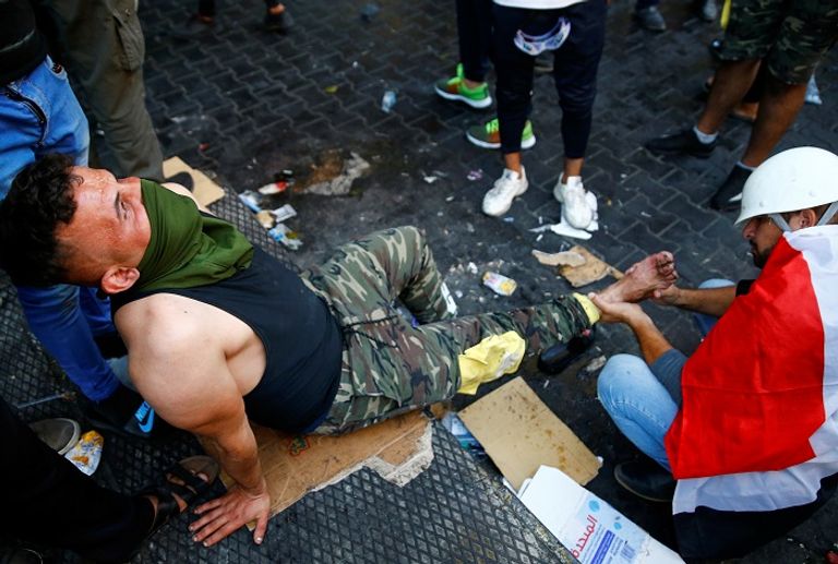 جانب من احتجاجات العراق - أرشيفية