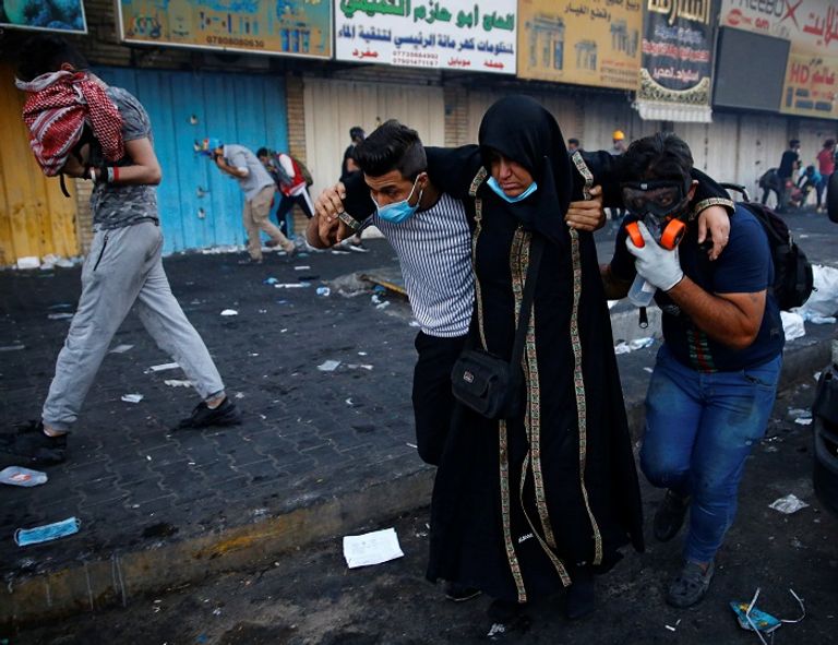 جانب من احتجاجات العراق - أرشيفية