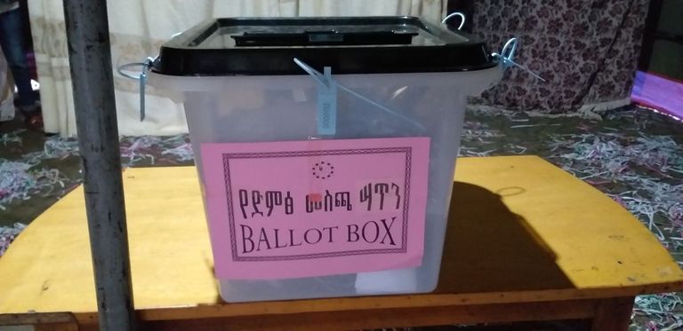 الناخبون يططفون أمام مراكز الاقتراع