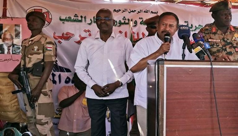 زيارة رئيس الوزراء السوداني عبدالله حمدوك لمدينة الفاشر