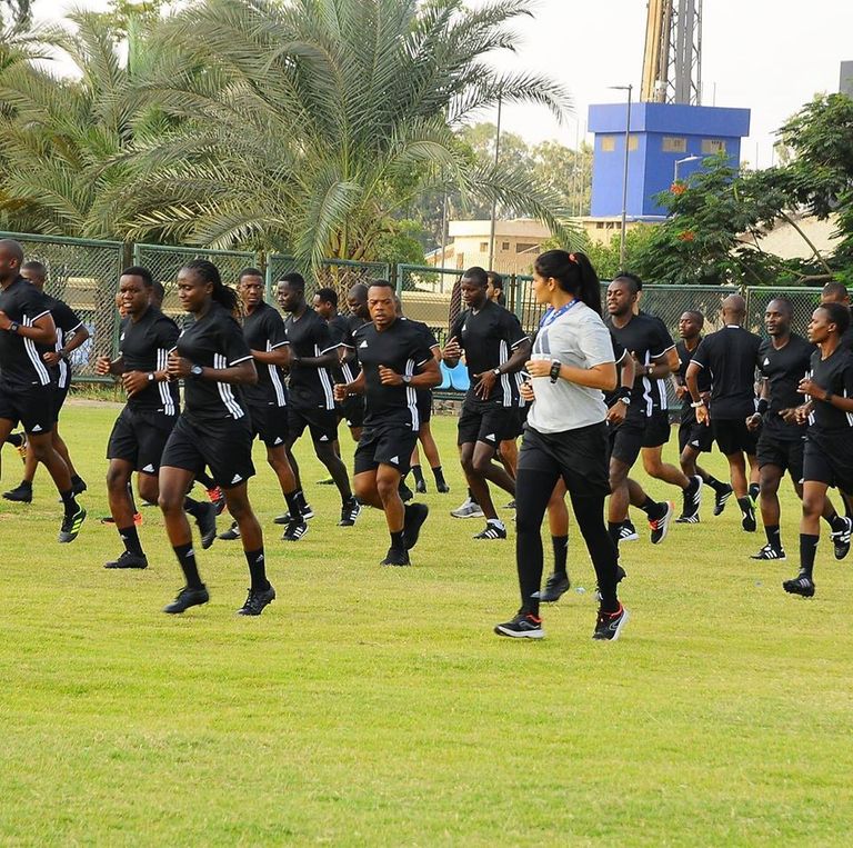 بوسي سعيد أول حكم دولي نسائي في مصر