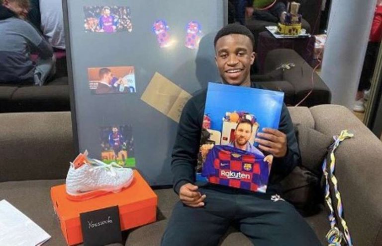 ليونيل ميسي قائد برشلونة