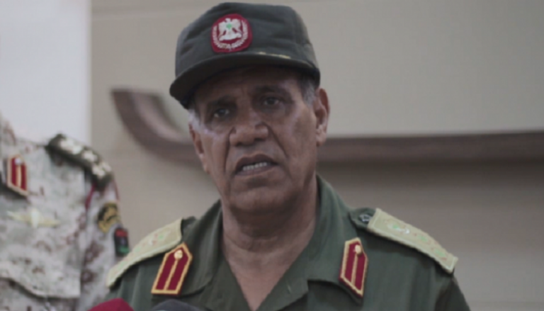 اللواء بالقاسم الأبعج آمر المناطق العسكرية الجنوبية بالجيش الليبي