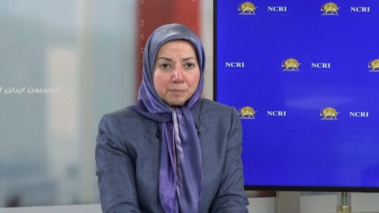 جانب من الاحتجاجات في إيران