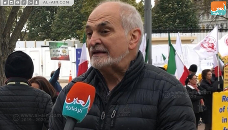 المعارض الإيراني مهران إبراهيمي