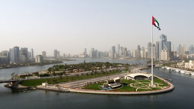 جزيرة العلم في الشارقة جزيرة العلم في الشارقة تستعد لاستقبال فعاليات اليوم الوطني للإمارات