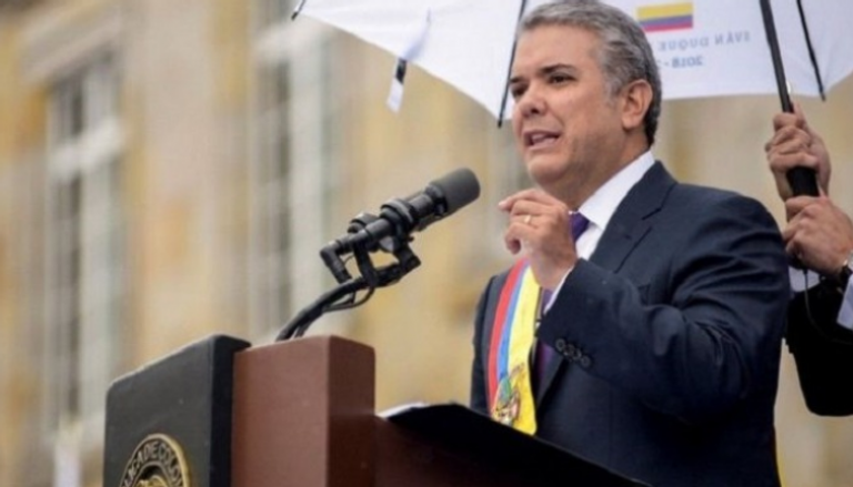 رئيس كولومبيا إيفان دوكي