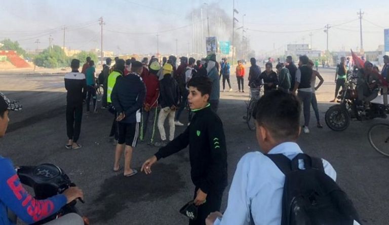 استمرار الاحتجاجات في عدة مناطق بالعراق - وكالة الأنباء العراقية