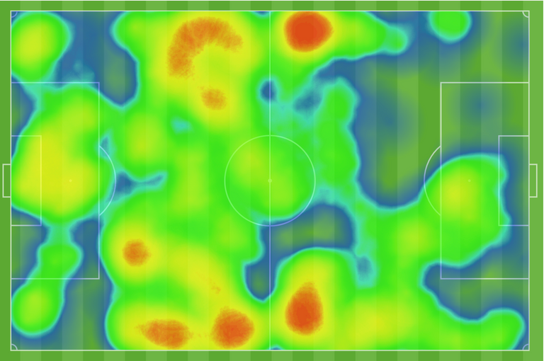 من أحداث المباراة