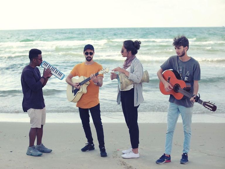 أعضاء فرقة "صول باند"