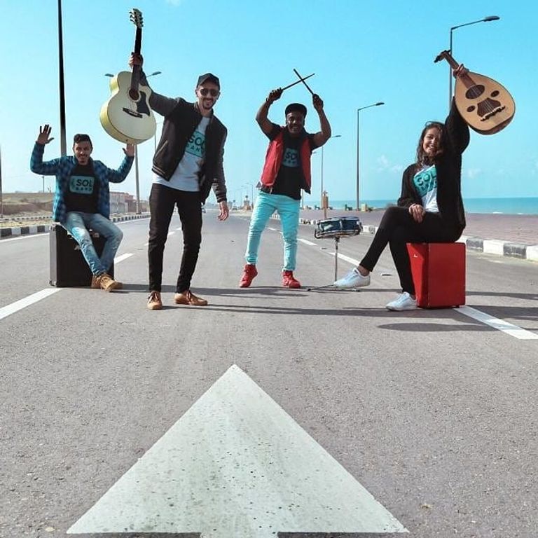 أعضاء فرقة "صول باند"