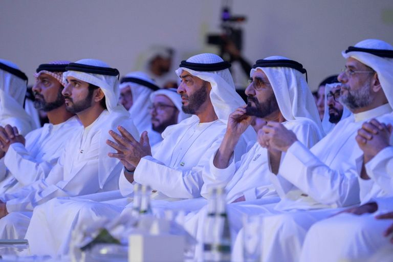 محمد بن راشد ومحمد بن زايد يشهدان الاجتماعات السنوية لحكومة الإمارات