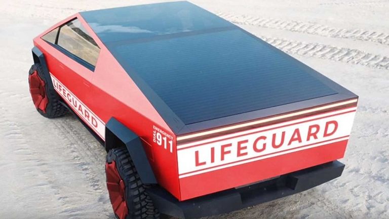 شاحنة تسلا "سايبرترك"