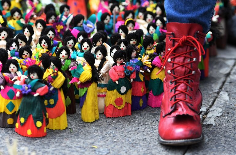 تظاهرة تكريما لضحايا جرائم قتل نساء في بنما في 25 نوفمبر