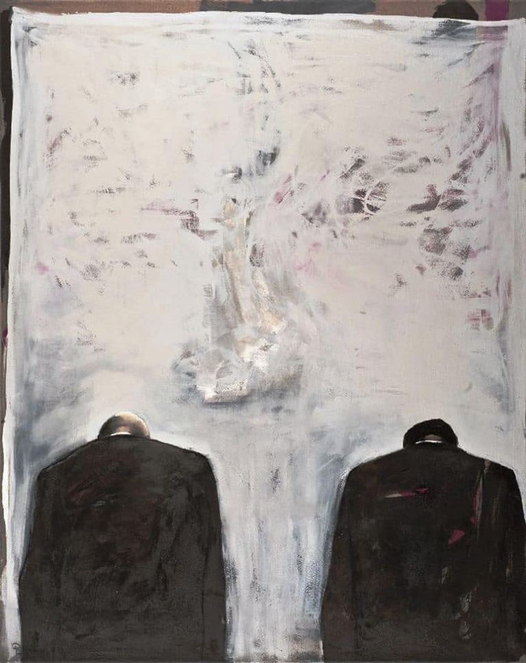 أعمال الفنان السوري بهرم حاجو في معرض بالقاهرة - أرشيفية