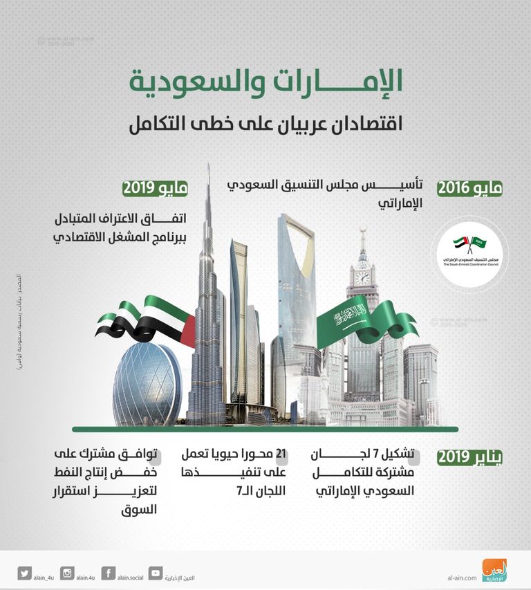 الإمارات والسعودية.. شراكة اقتصادية متكاملة