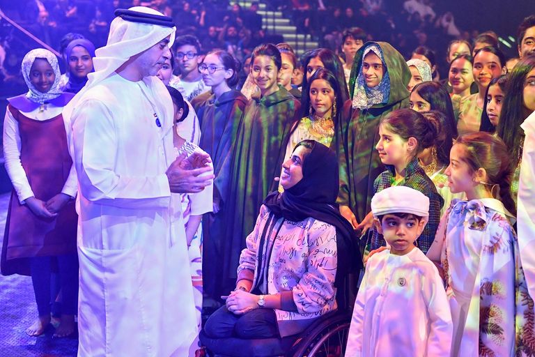 طلاب من 40 جنسية شاركوا في العرض