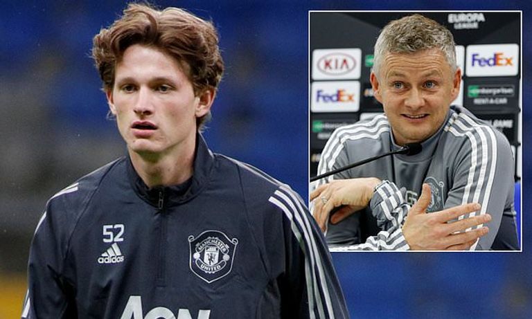 ماكس تايلور في تدريبات يونايتد