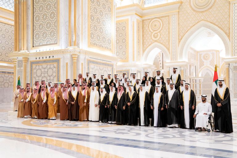 الشيخ محمد بن زايد آل نهيان والأمير محمد بن سلمان