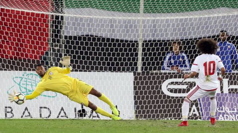 الإمارات أخر وصيف منتخبا الإمارات والسعودية