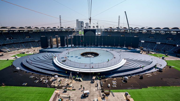 الاحتفال سيقام في استاد مدينة زايد الرياضية بأبوظبي