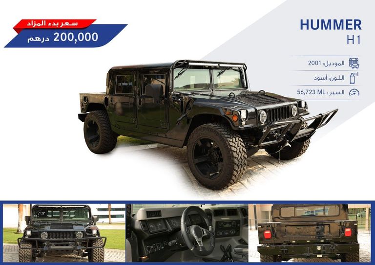 إقبال كبير على مزاد أبوظبي الأول للسيارات