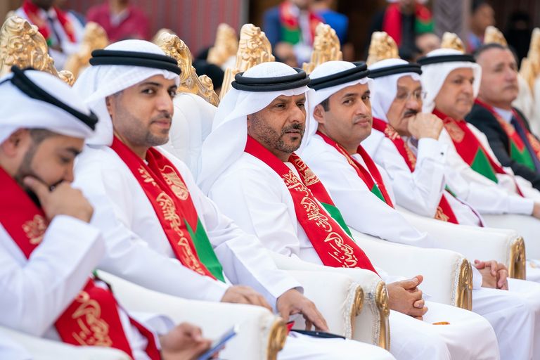 جانب من احتفال وزارة المالية بالعيد الوطني للإمارات