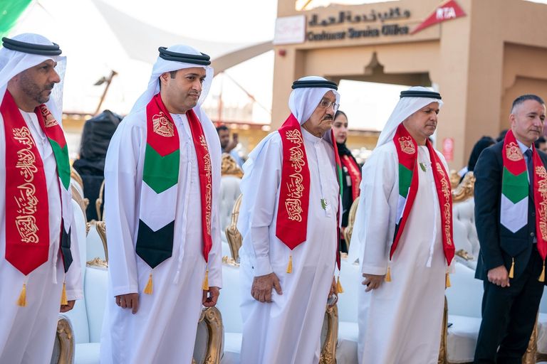 جانب من احتفال وزارة المالية بالعيد الوطني للإمارات