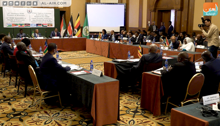 وزراء خارجية الهيئة الحكومية لتنمية دول شرق أفريقيا (إيجاد)