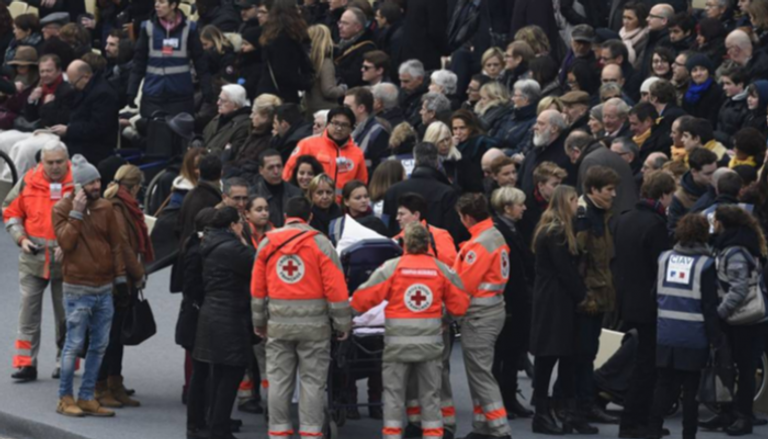 صورة من اعتداءات باريس نوفمبر 2015