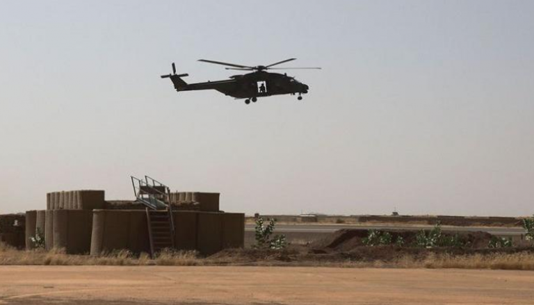 إحدى المروحيات التابعة للجيش الفرنسي في مالي