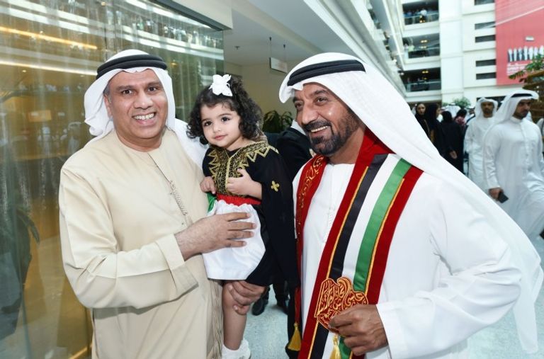 جانب من احتفال مجموعة الإمارات بالعيد الوطني