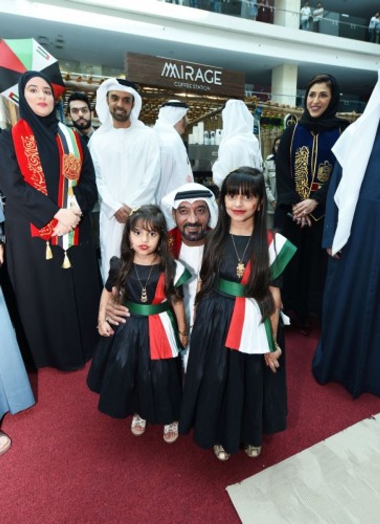 جانب من احتفال مجموعة الإمارات بالعيد الوطني