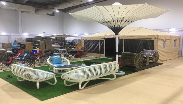 جانب من معرض "التخييم والمغامرات"