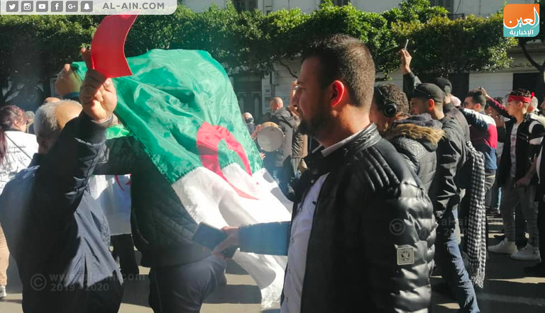 مظاهرة الجمعة الـ41 بالجزائر الرافضة لإجراء انتخابات الرئاسة 