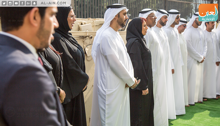جانب من احتفال السفارة الإماراتية في القاهرة بيوم الشهيد