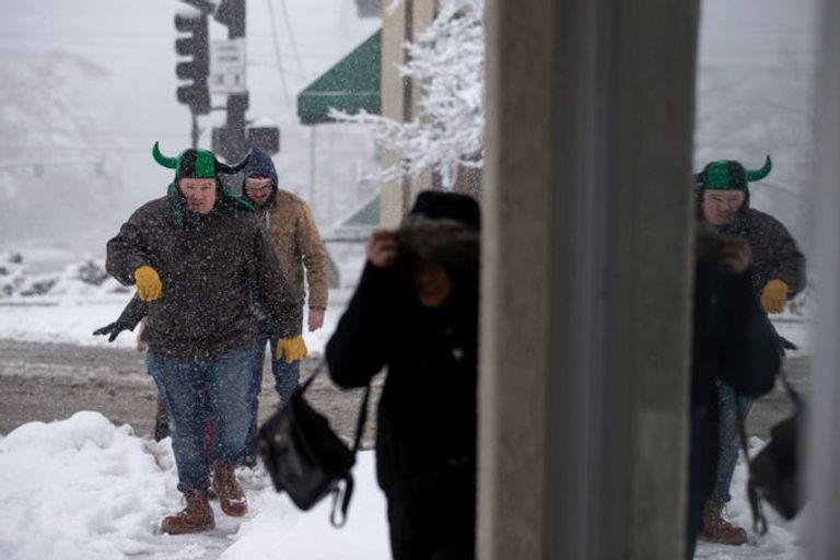 الجليد بلغ سمكه نحو 60 سنتيمترا