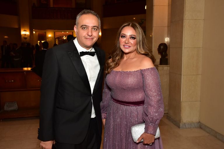 الممثلة المصرية رانيا يوسف على السجادة الحمراء