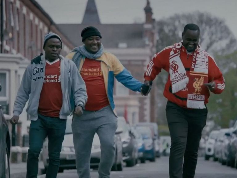 عشاق الريدز في رواندا ليونيل ميسي